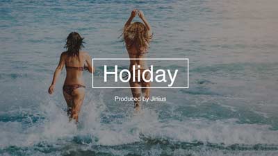 Holiday (exciting trap beat with attractive VOX sound) by Jinius