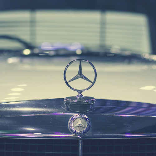 blue mercedes by imdakingad