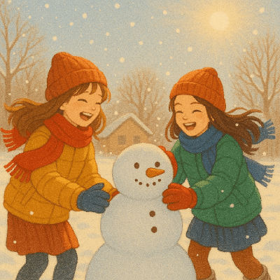 The day the white snow whispered by Kim Taehye