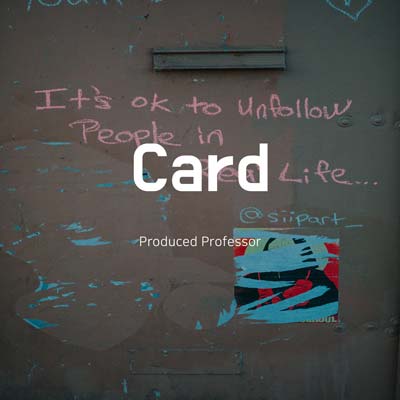 Card by Professor