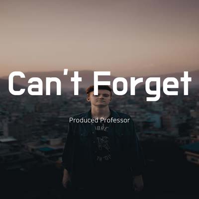 Can't Forget hip hop type beat by Professor